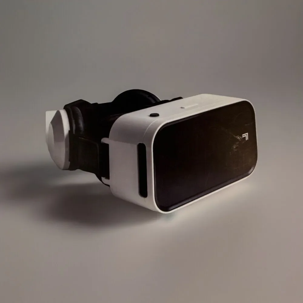 Sharper Image VR Headset + Headphones, Built-In Headphones, 5.5
